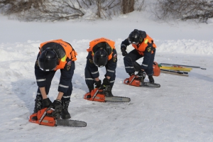Муниципалитеты Новосибирской области тренируются противостоять весенним рискам
