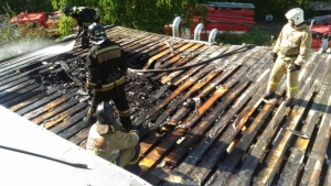 Пожар в  новосибирском ресторане ликвидирован