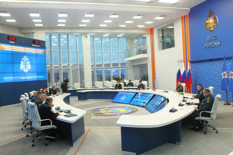 МЧС России приступило к подготовке учения в Арктической зоне