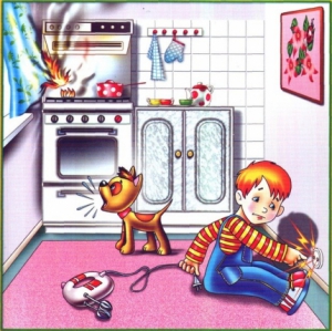 О пожарной безопасности с малых лет!