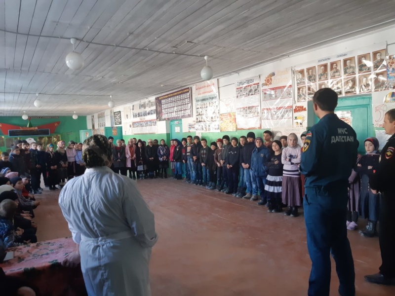 В Акушинском районе проходят противопожарные рейды