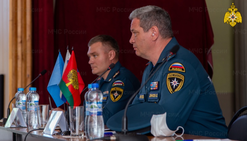 Заместитель Министра МЧС России Илья Денисов представил нового начальника Липецкого главка