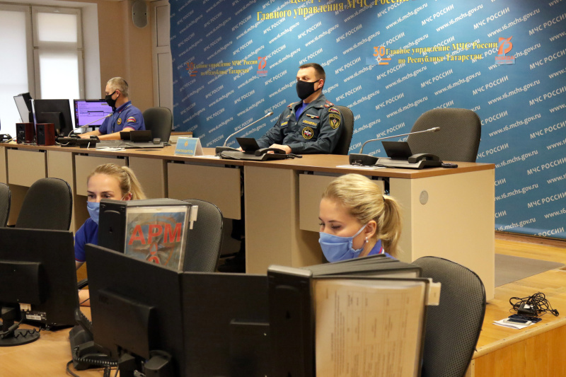 Центр управления в кризисных ситуациях Главного управления МЧС России по Республике Татарстан стал лучшим в России