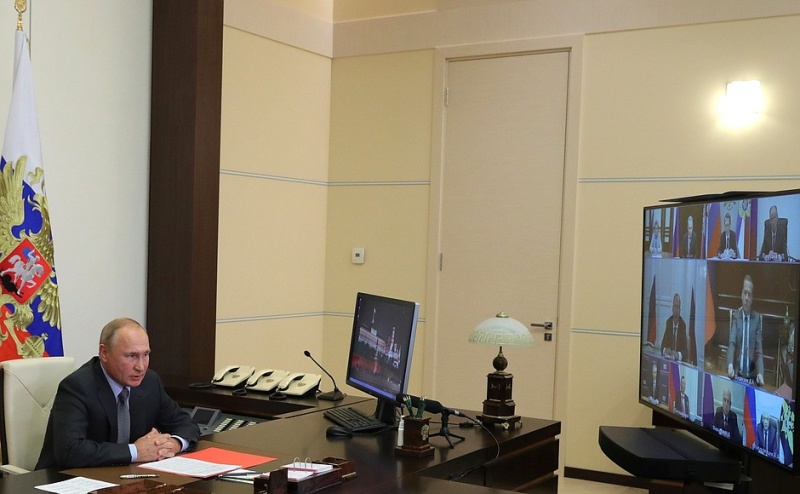 Евгений Зиничев принял участие в совещании Президента Российской Федерации по безопасности