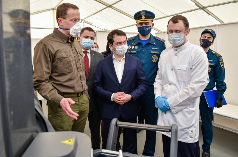 МЧС России: Новый госпиталь в Мурмашах Мурманской области заработает в ближайшее время