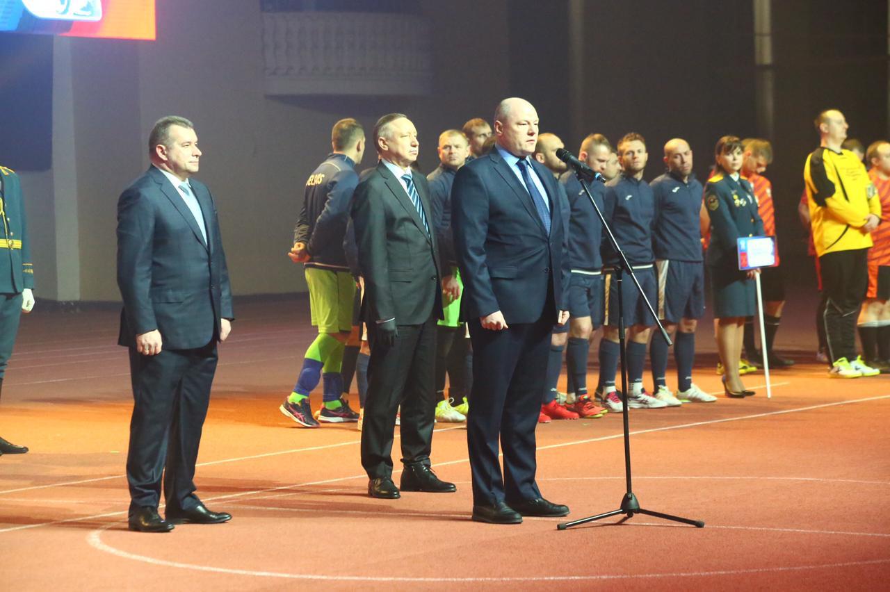 Статс - секретарь - заместитель Министра МЧС России Алексей Серко принял участие в XXVII международном благотворительном турнире по мини-футболу