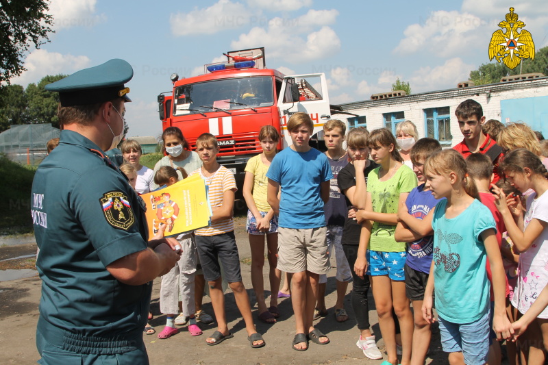 Курские спасатели провели  благотворительную акцию  «Помощь во благо жизни»