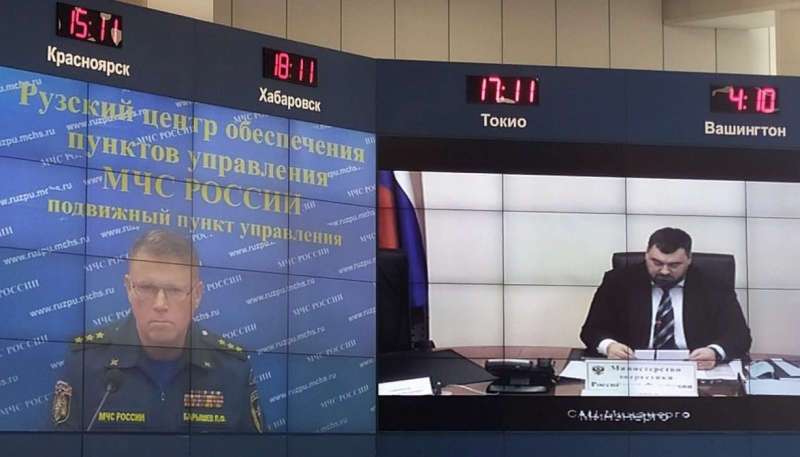 Началась активная фаза учений по ликвидации чрезвычайных ситуаций, связанных с разливом нефти и нефтепродуктов