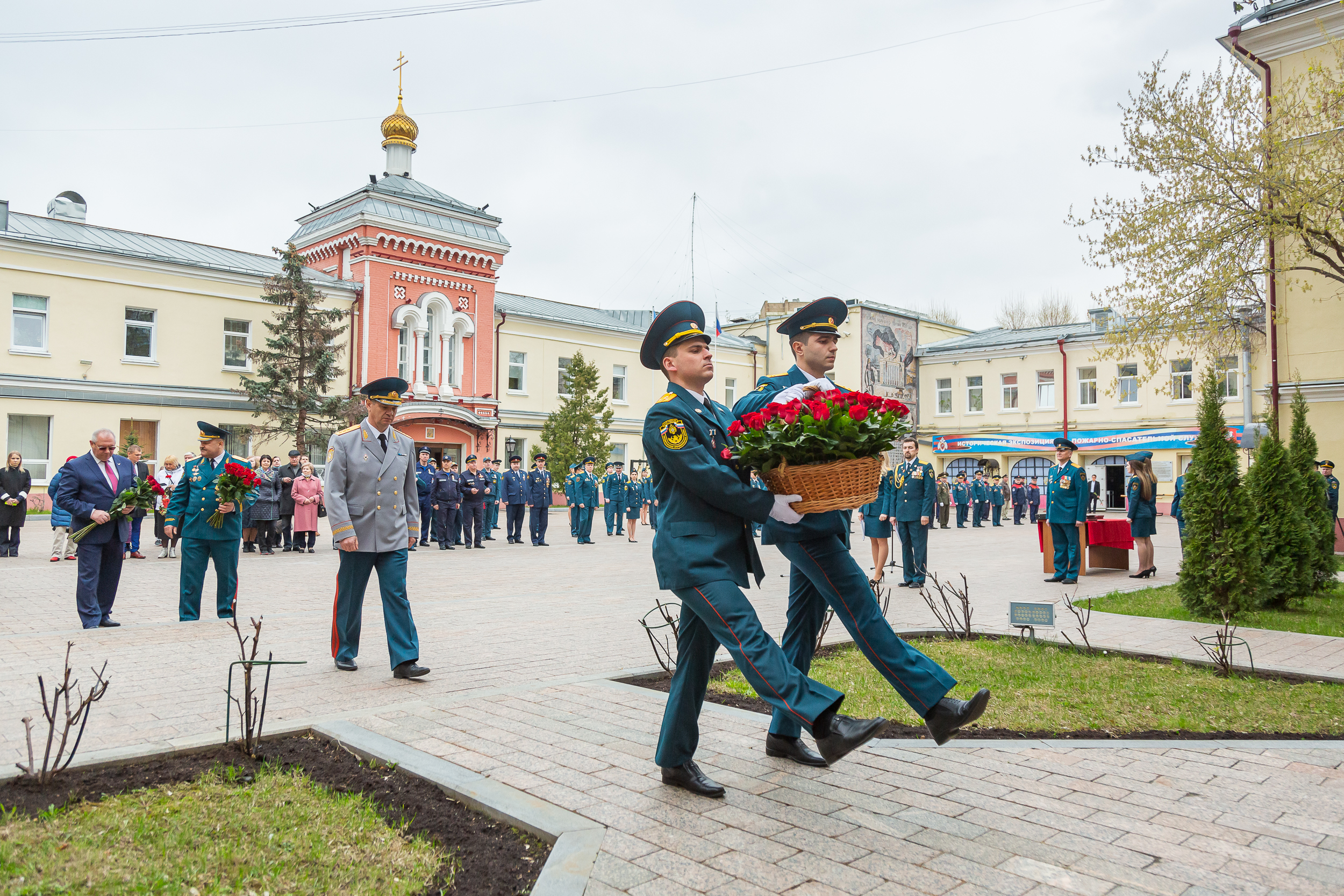 В Главном управлении МЧС России по г. Москве состоялось торжественное мероприятие, посвященное Дню пожарной охраны России
