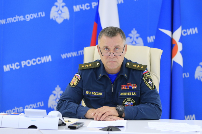 Глава МЧС России дал старт двухдневному командно-штабному учению по вопросам ликвидации последствий разлива нефтепродуктов