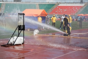 Боевое развёртывание. Финал межрегиональных соревнований по пожарно-спасательному спорту (фото)