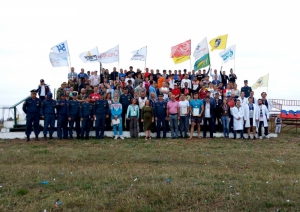 "Маршрут выживания" преодолели журналисты и представители организаций Новосибирской области (фото)