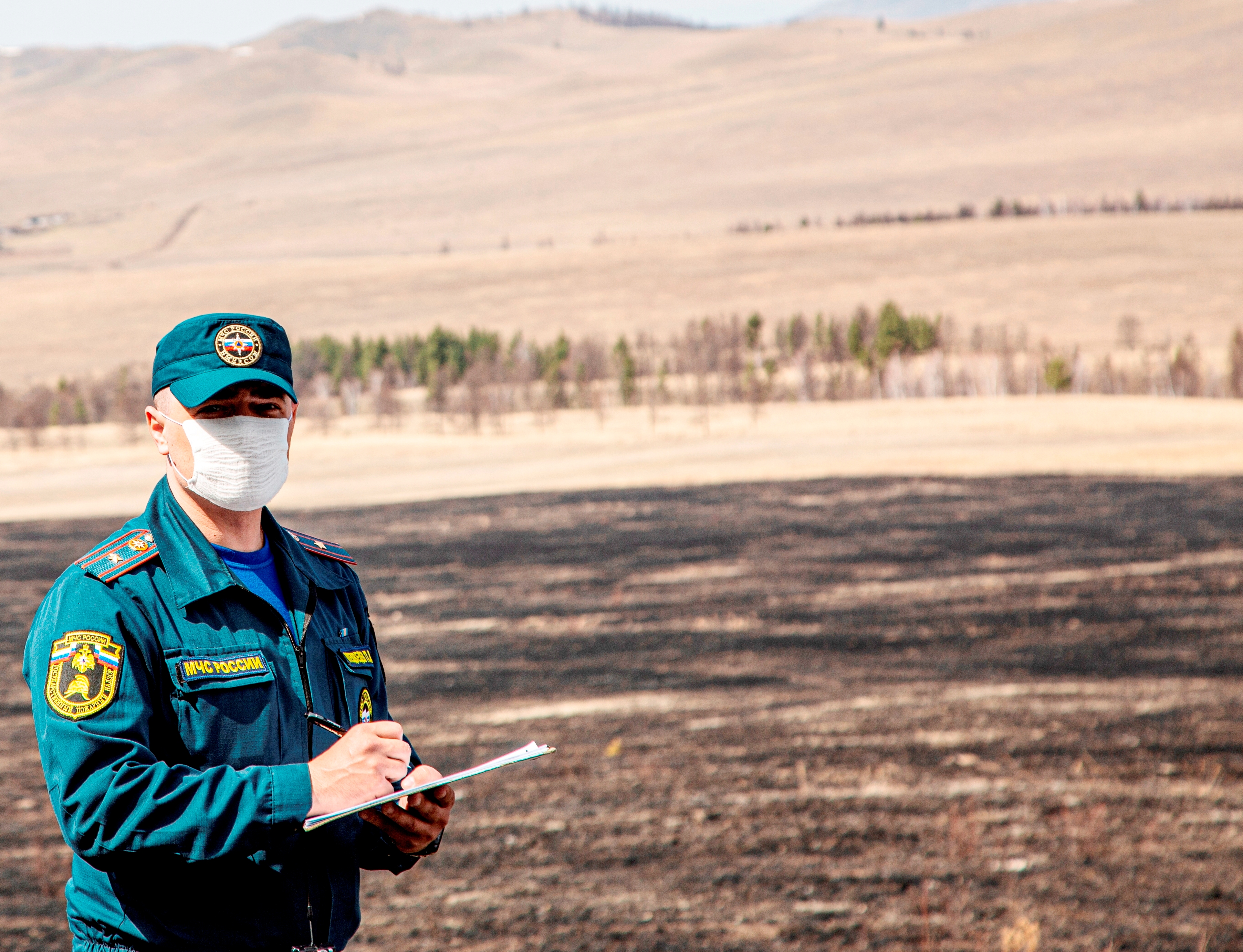 С начала года более 20 населенных пунктов пострадали от несанкционированных палов травы