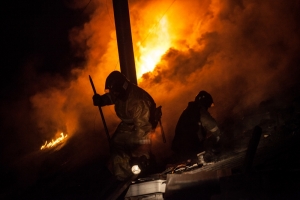 В Новосибирской области сохраняется сложная обстановка с пожарами