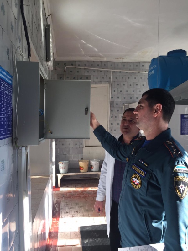 Профилактические мероприятия в родильном доме №1 Махачкалы