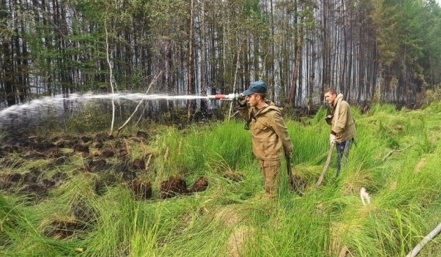 В Якутии за сутки ликвидировано 6 природных пожаров