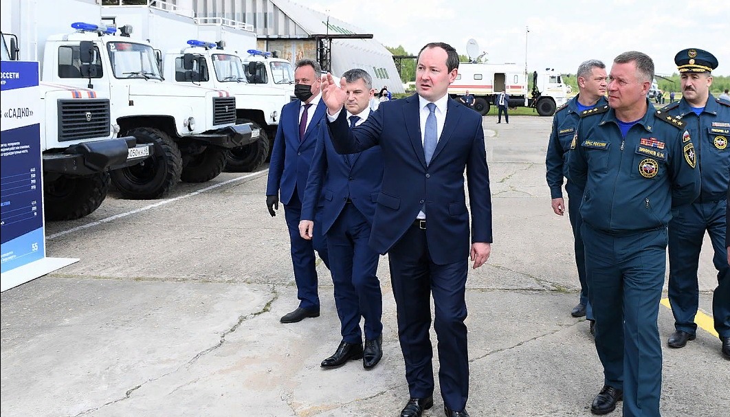 Глава МЧС России Евгений Зиничев оценил пожароопасную и паводкоопасную обстановку в Тверской области