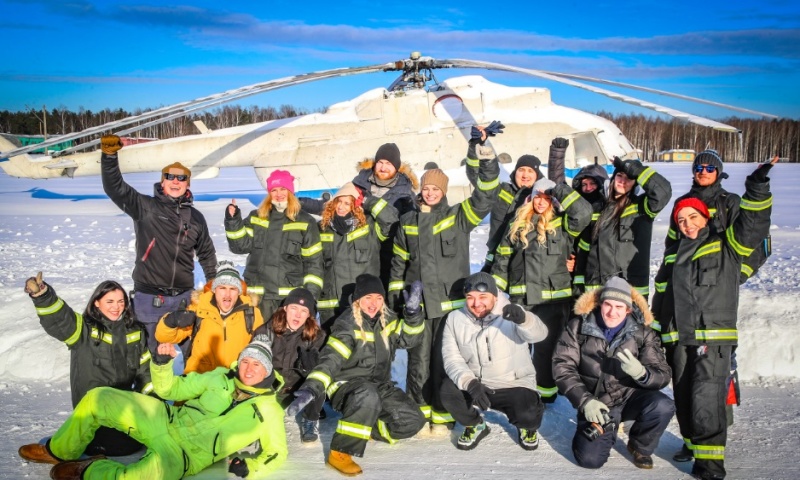В Ногинском спасательном центре 15 популярных блогеров прошли «курс молодого бойца»