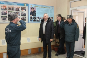 Глава региона Андрей Травников проверил работу оперативных экстренных служб Новосибирской области