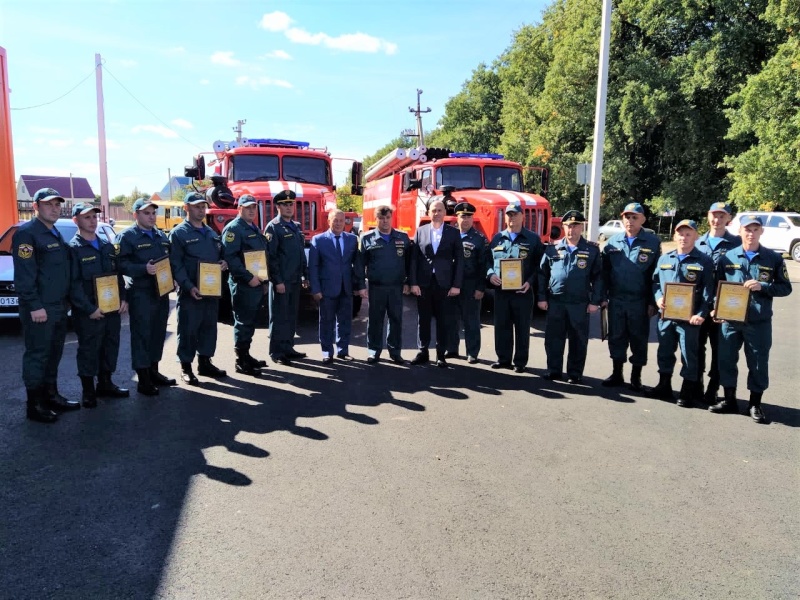 В Белгородской области открыто новое  здание пожарно-спасательной части