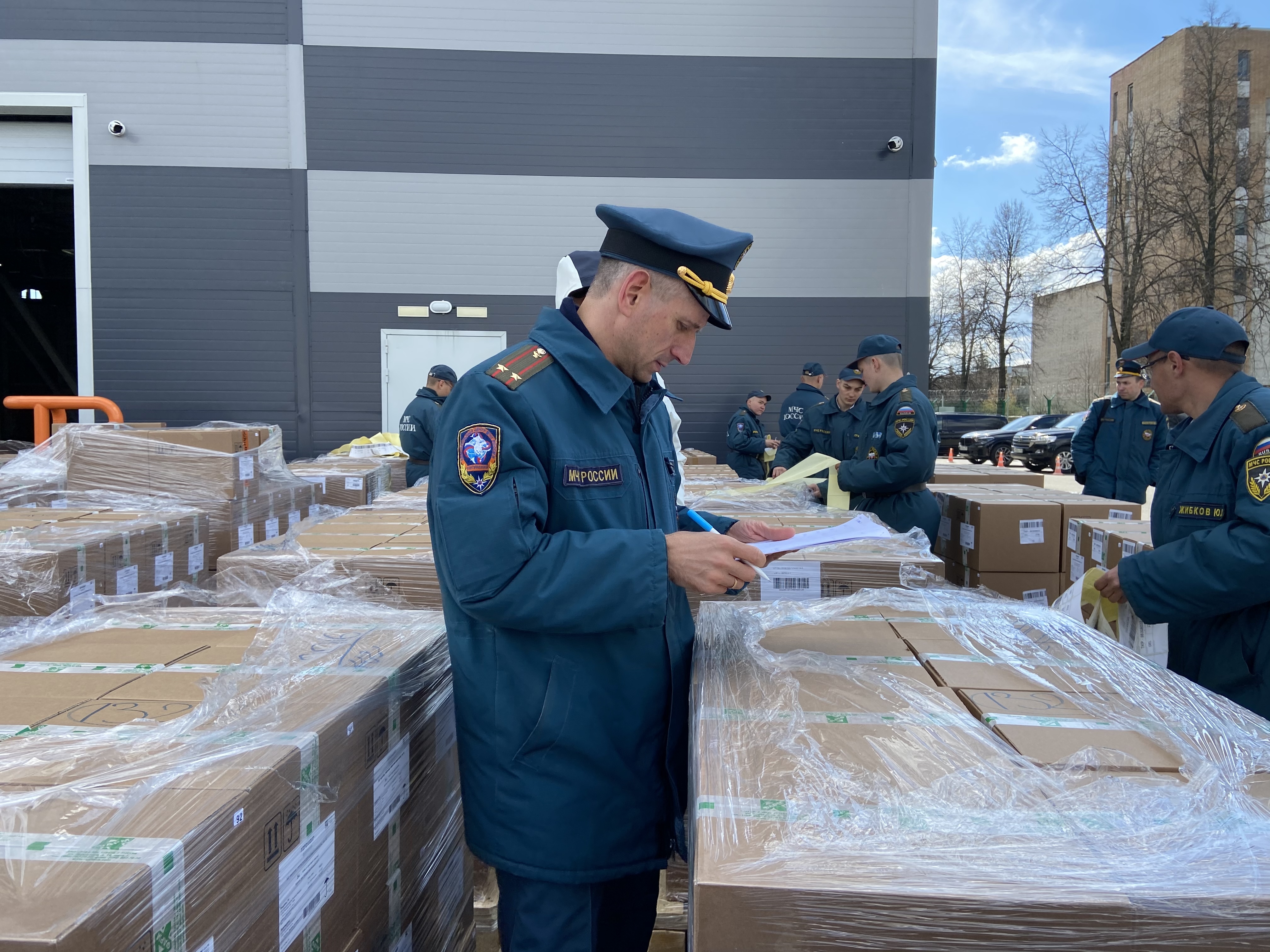 Авиация МЧС России доставит в Индию гуманитарную помощь