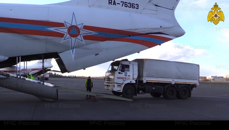 МЧС России развернут аэромобильный госпиталь в Мурманской области с целью оказания помощи региону в борьбе с коронавирусной инфекцией