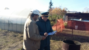 Сотрудники МЧС проводят противопожарные рейды в садовых обществах