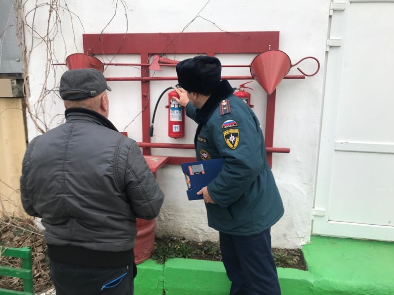 Профилактические противопожарные мероприятия прошли в прогимназии «Ручеек» Хасавюрта