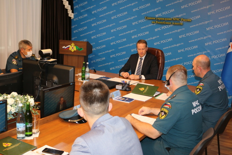 Республику Адыгея с рабочим визитом посетил Заместитель Министра МЧС России Андрей Гурович