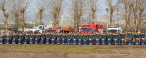 Перед зимой в Новосибирской области пополнился парк пожарной и спасательной техники