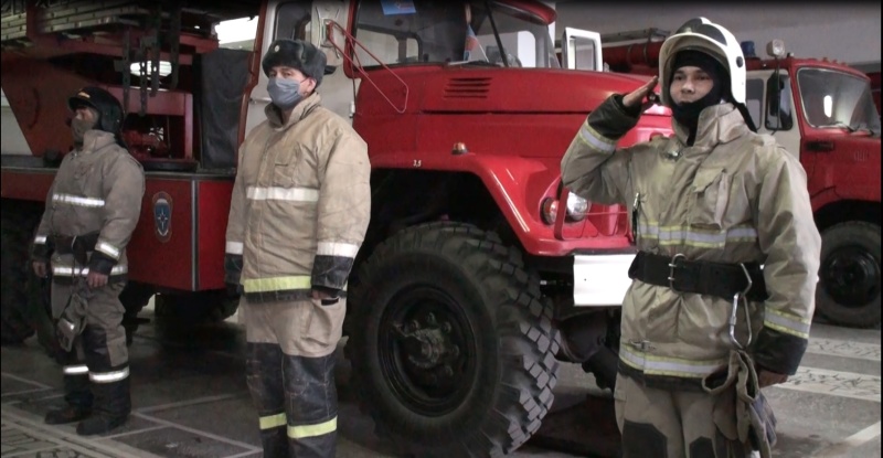 Бесконтактная смена караулов в пожарно-спасательных подразделениях МЧС России (видео)