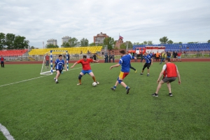 Память погибшего пожарного почтили на турнире по мини-футболу в Новосибирске (фото)