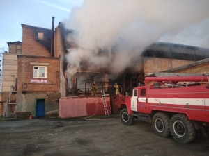 Ликвидирован крупный пожар в Новосибирске