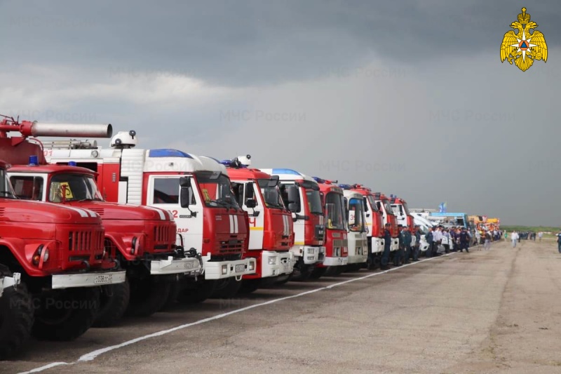 МЧС России по Краснодарскому краю провело масштабную тренировку