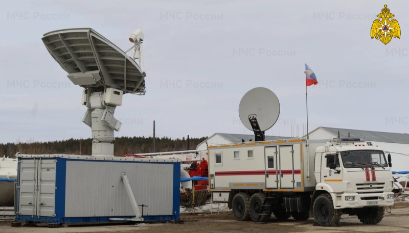 МЧС России приступило к эксплуатации мобильного комплекса космического мониторинга в Республике Саха (Якутия)
