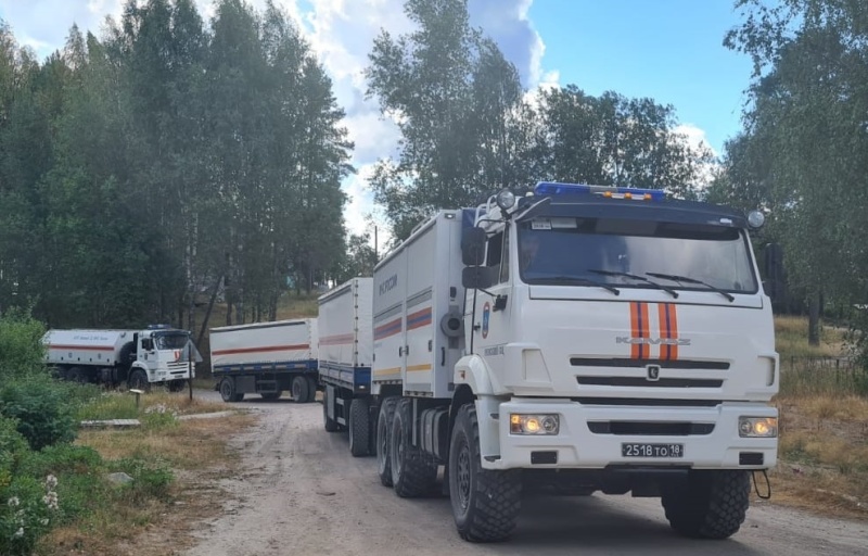 В Карелии продолжаются работы по ликвидации природного пожара вблизи посёлка Найстенъярви