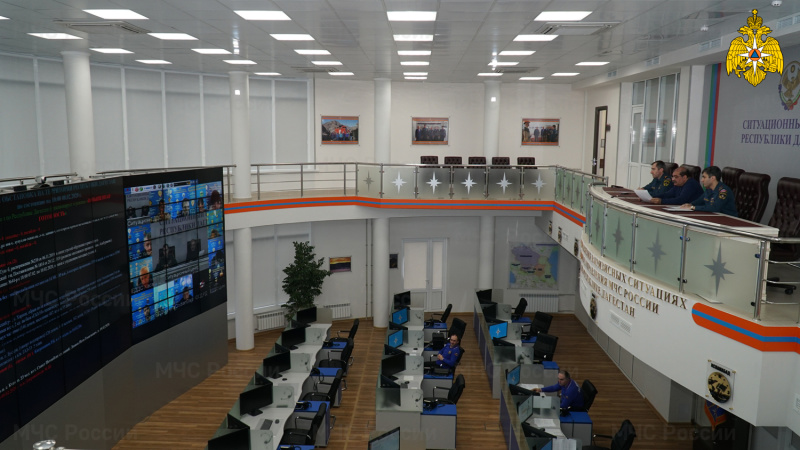 В Ситуационном центре республике прошло заслушивание ЕДДС муниципальных образований