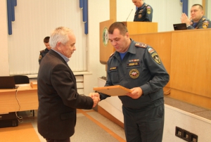 В Новосибирске прошло награждение лучших специалистов в области гражданской обороны