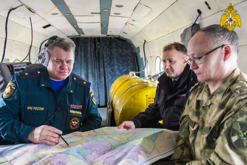 Паводковая ситуация в Омской области на контроле МЧС России (видео)