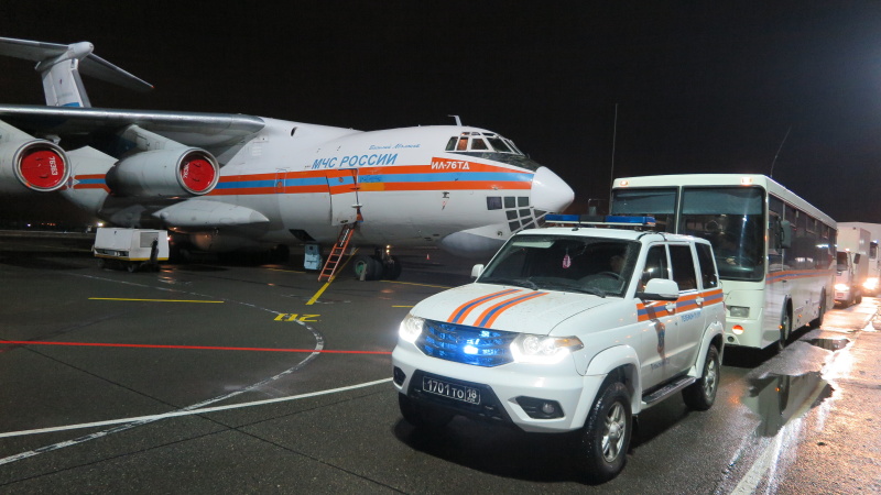 МЧС России направило дополнительную группировку в Нагорный Карабах