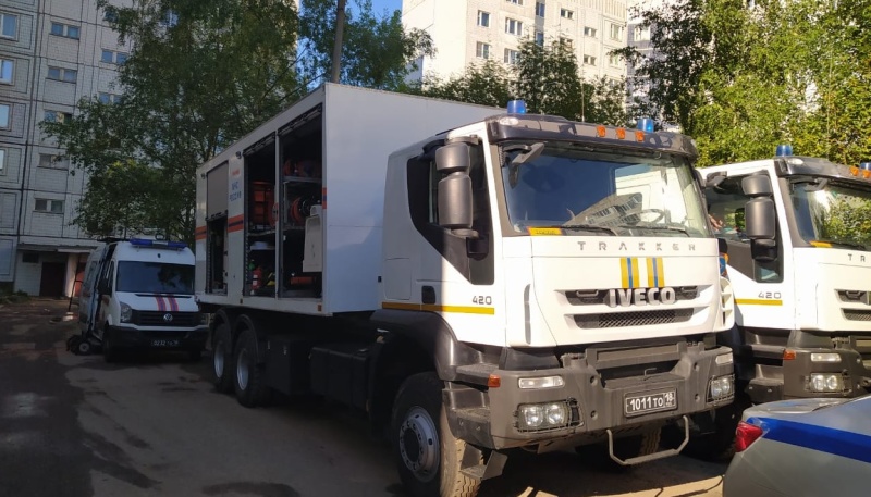 МЧС России эвакуировано 224 человека и 150 их питомцев из поврежденного дома в Ярославле