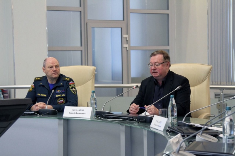Статс-секретарь – заместитель Министра МЧС России Алексей Серко посетил Санкт-Петербург с рабочим визитом