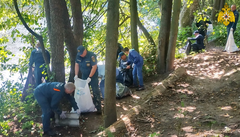 МЧС России впервые присоединилось к Всероссийской экологической акции «Вода России»