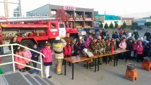 Акция «Защитим село и себя от пожаров» прошла в Криводановке