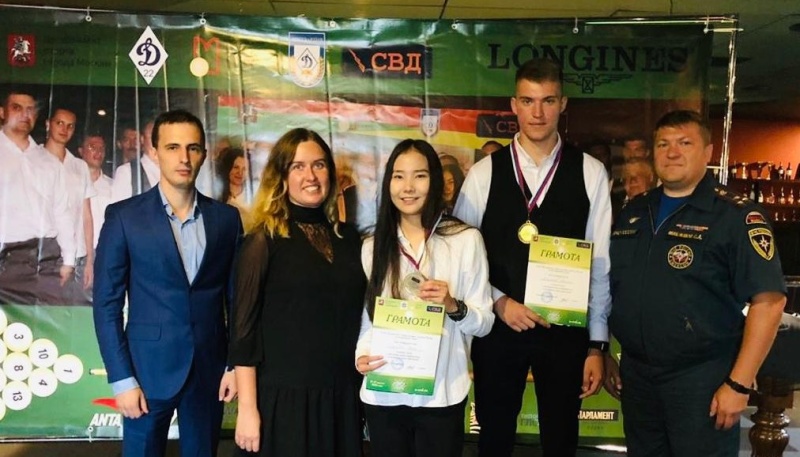 Команда МЧС России одержала победу в турнире по русскому бильярду