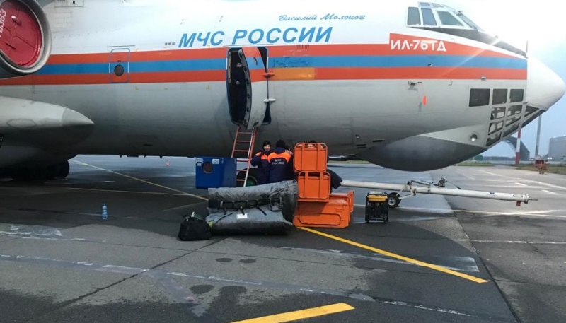 15 ноября группировка МЧС России направлена в район Нагорного Карабаха