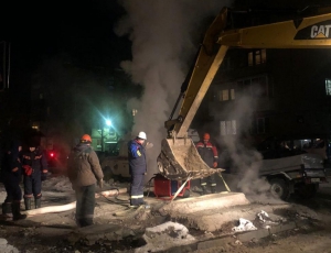 Устранение аварии: параметры тепла восстановлены на 17 объектах (фото)