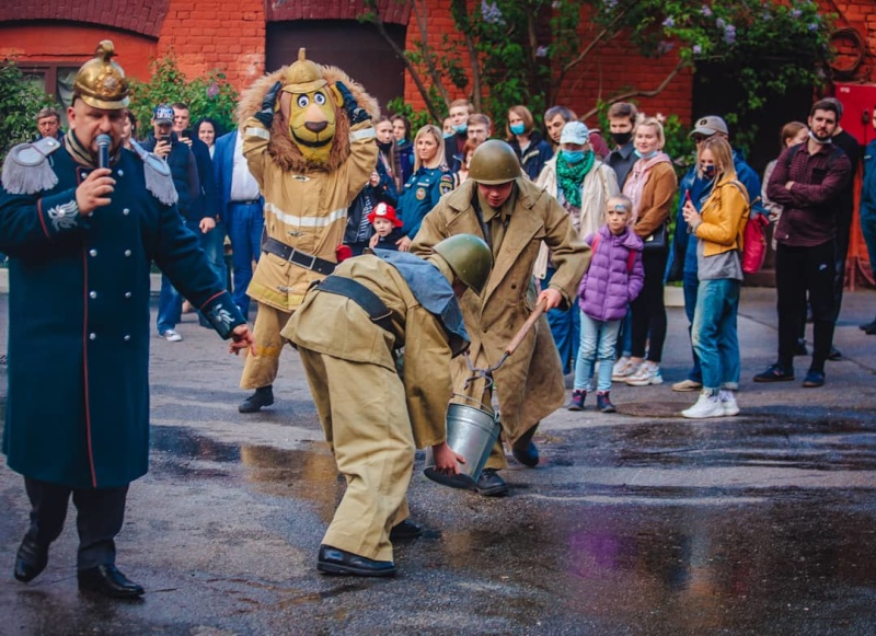 Музей пожарного дела в Санкт Петербурге принял гостей «Ночи музеев 2021»