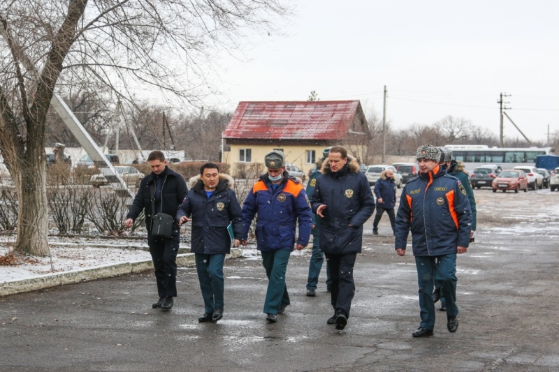 Заместитель Министра МЧС России Андрей Гурович и советник Министра Российской Федерации генерал-лейтенант Андрей Мерзликин посетили с рабочим визитом Волгоград