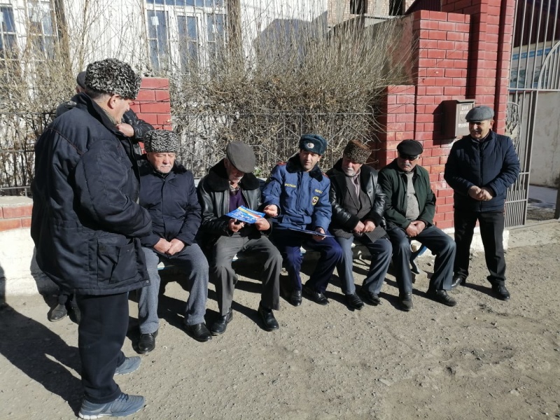 В населенных пунктах республики проходят профилактические мероприятия по предупреждению пожаров